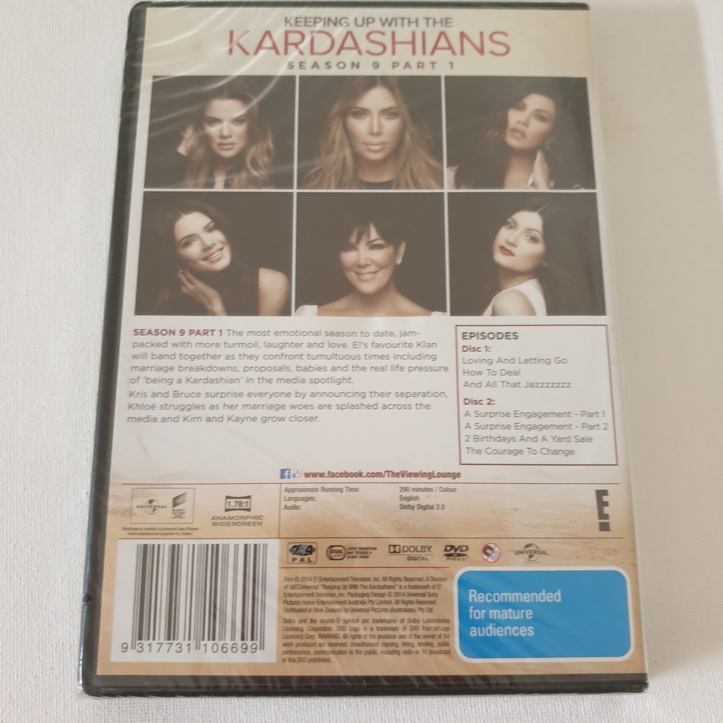 Keeping Up With The Kardashians: Season 9 - Part 1 (DVD)