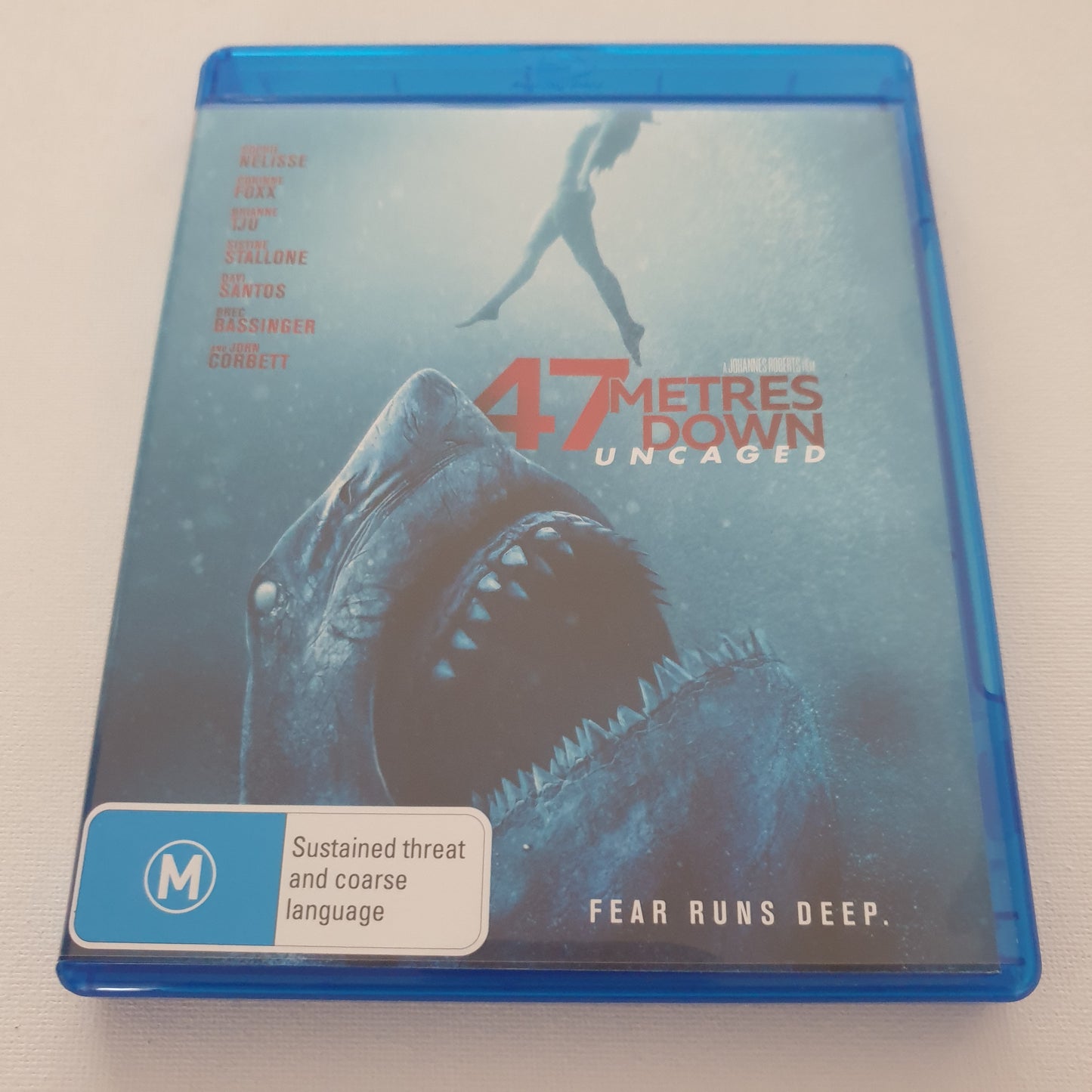 47 Meters Down Uncaged (Blu-ray DVD)