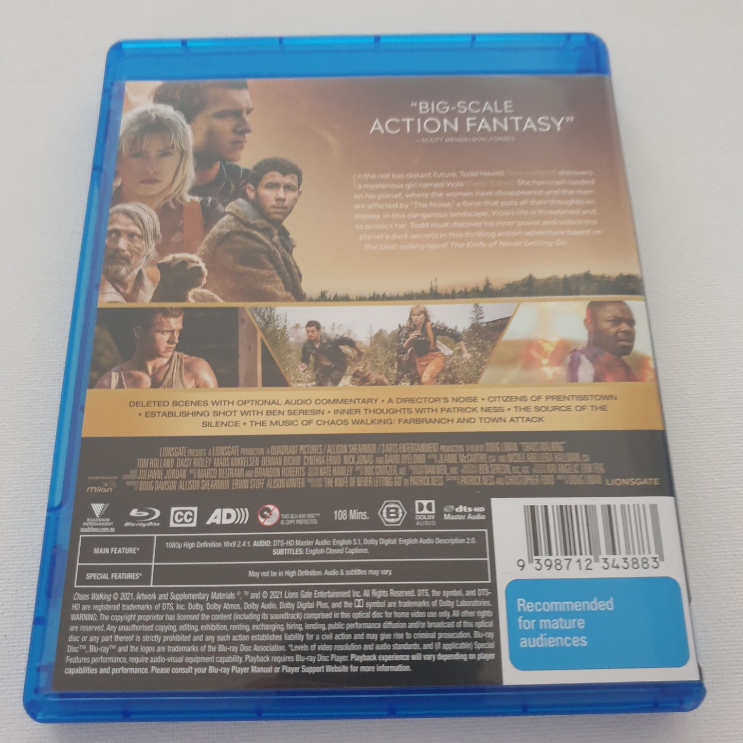 Chaos Walking (Blu-ray DVD)