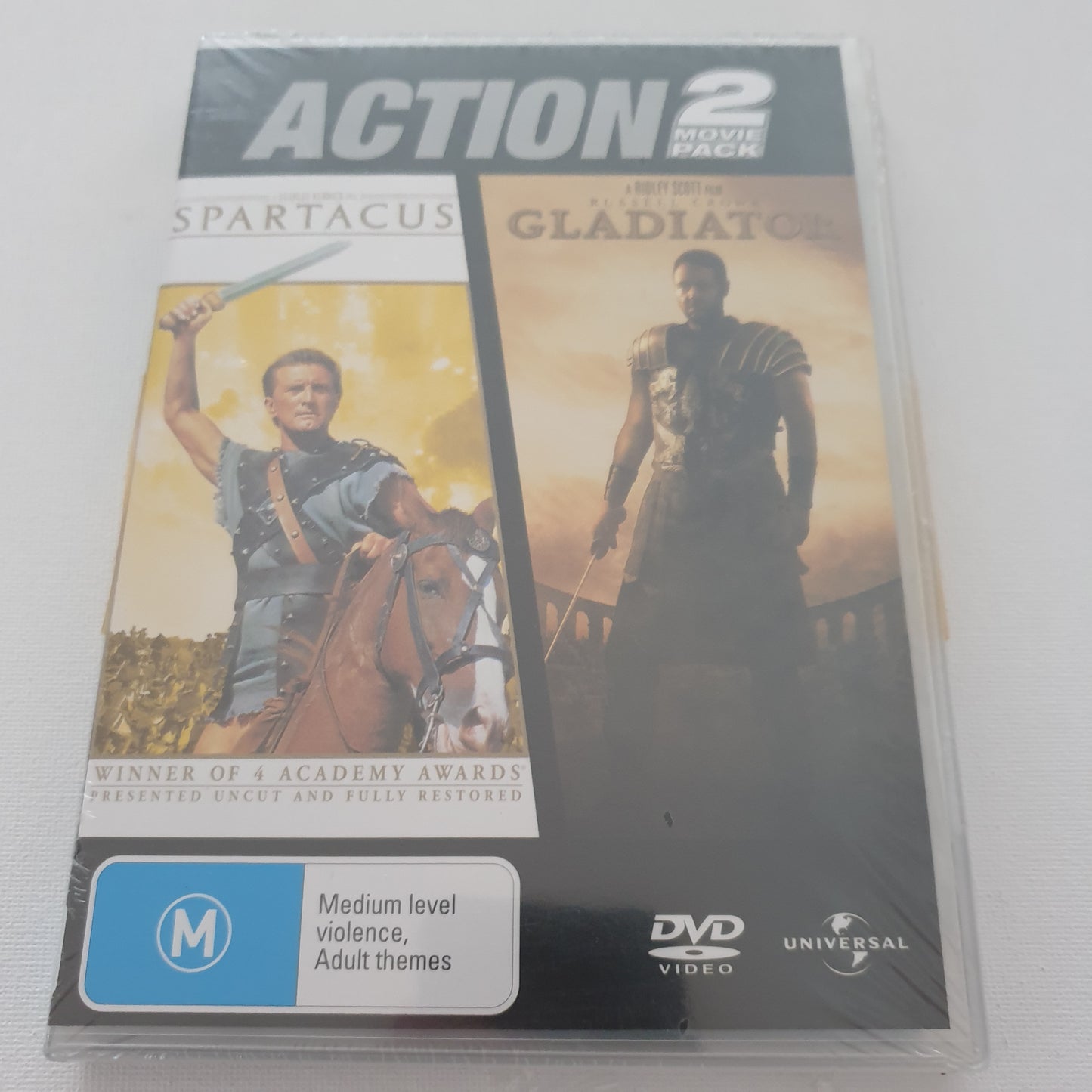 Spartacus and Gladiator (DVD)