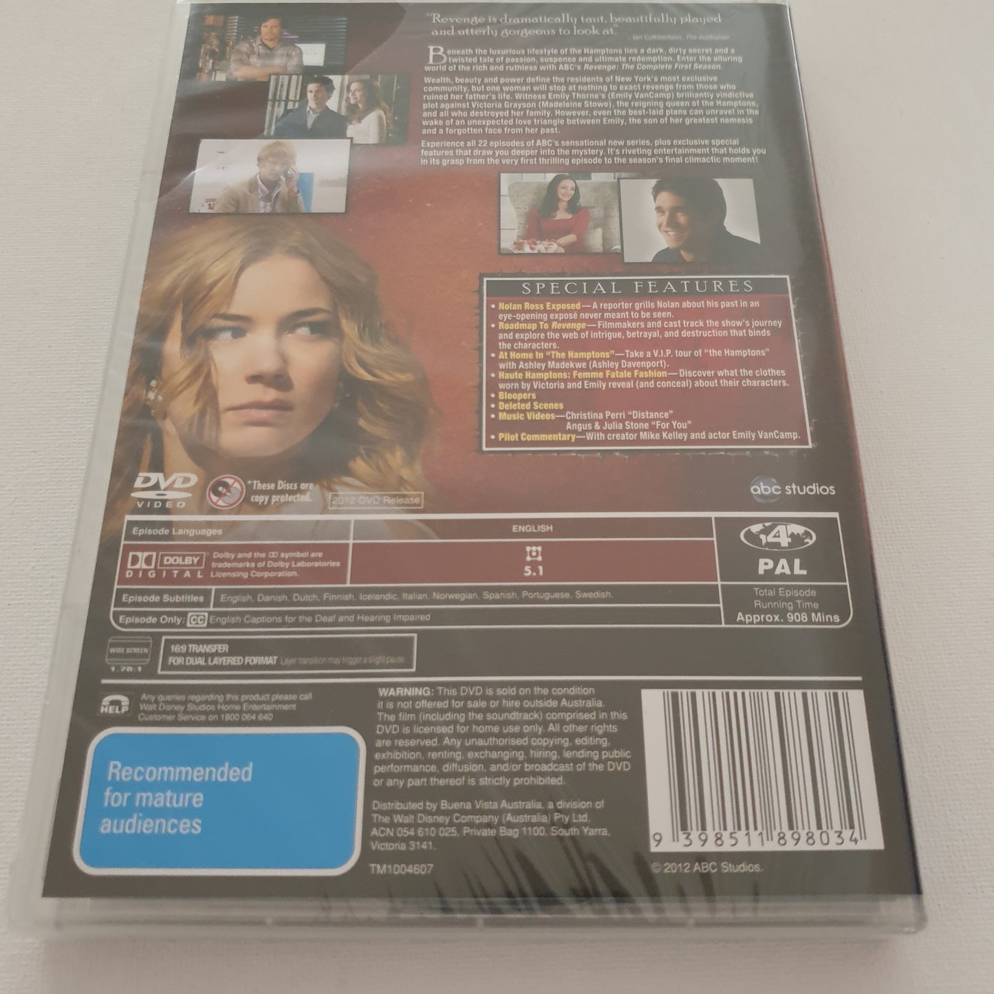 Revenge: Season 1 (DVD)