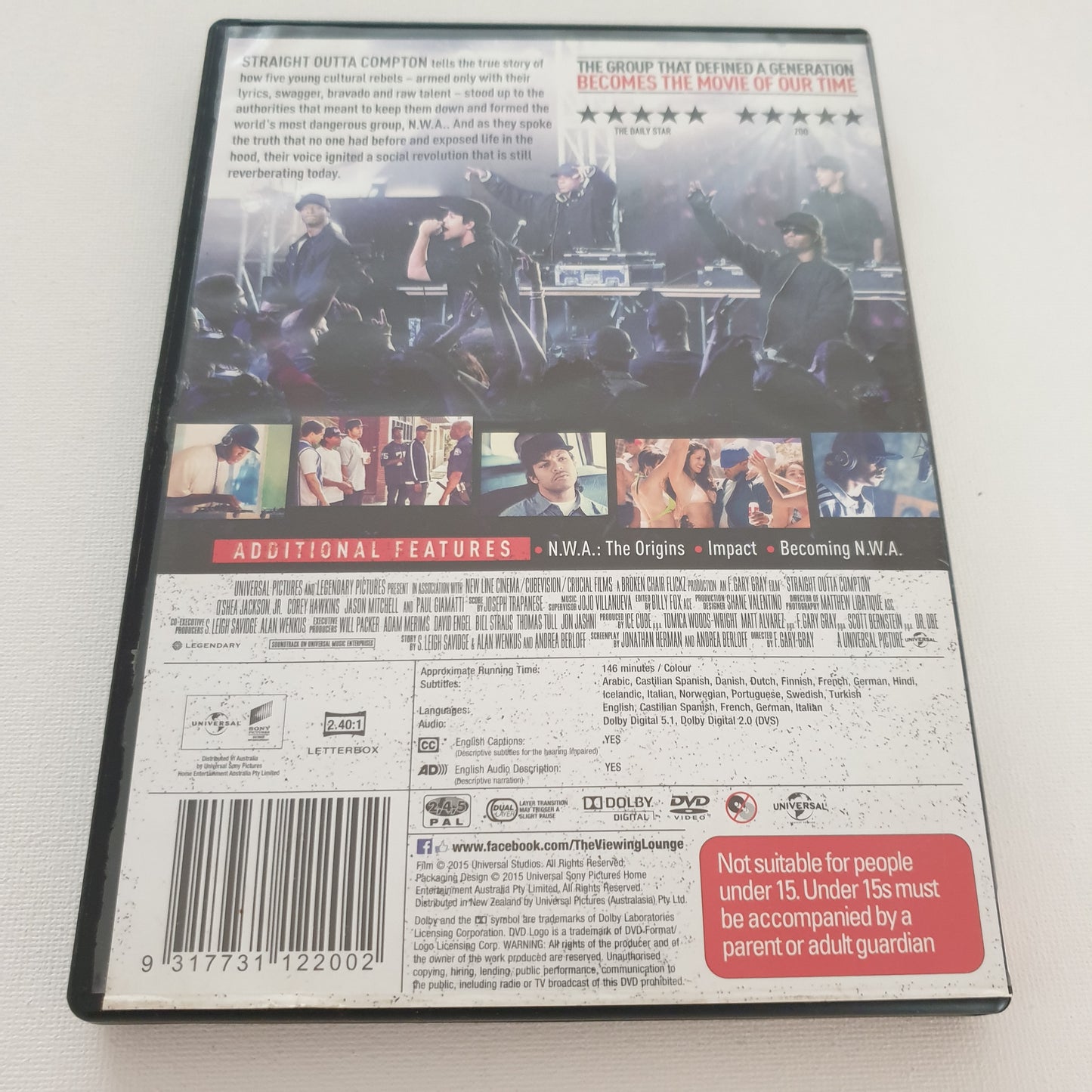 Straight Outta Compton (DVD)