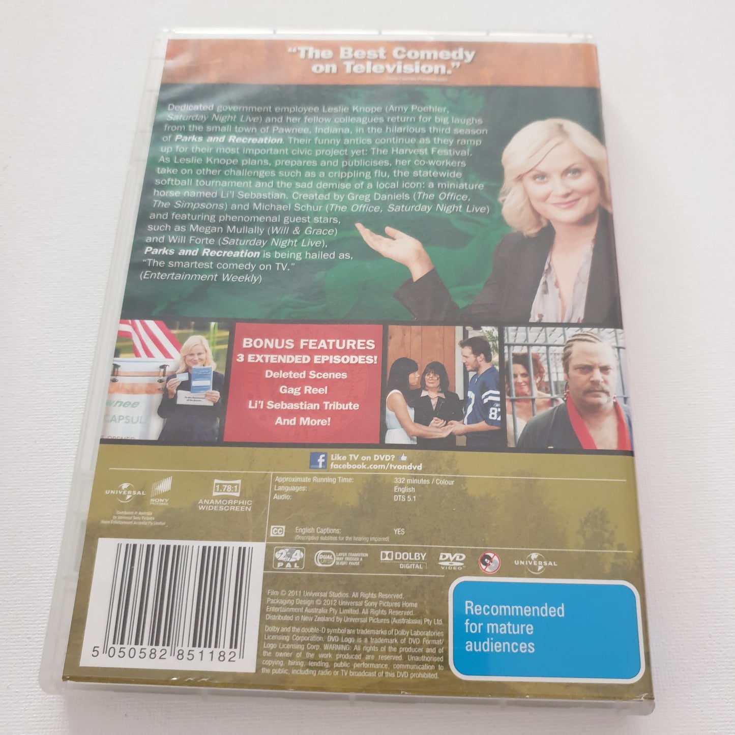 Parks and Recreation: Season 3 (DVD)