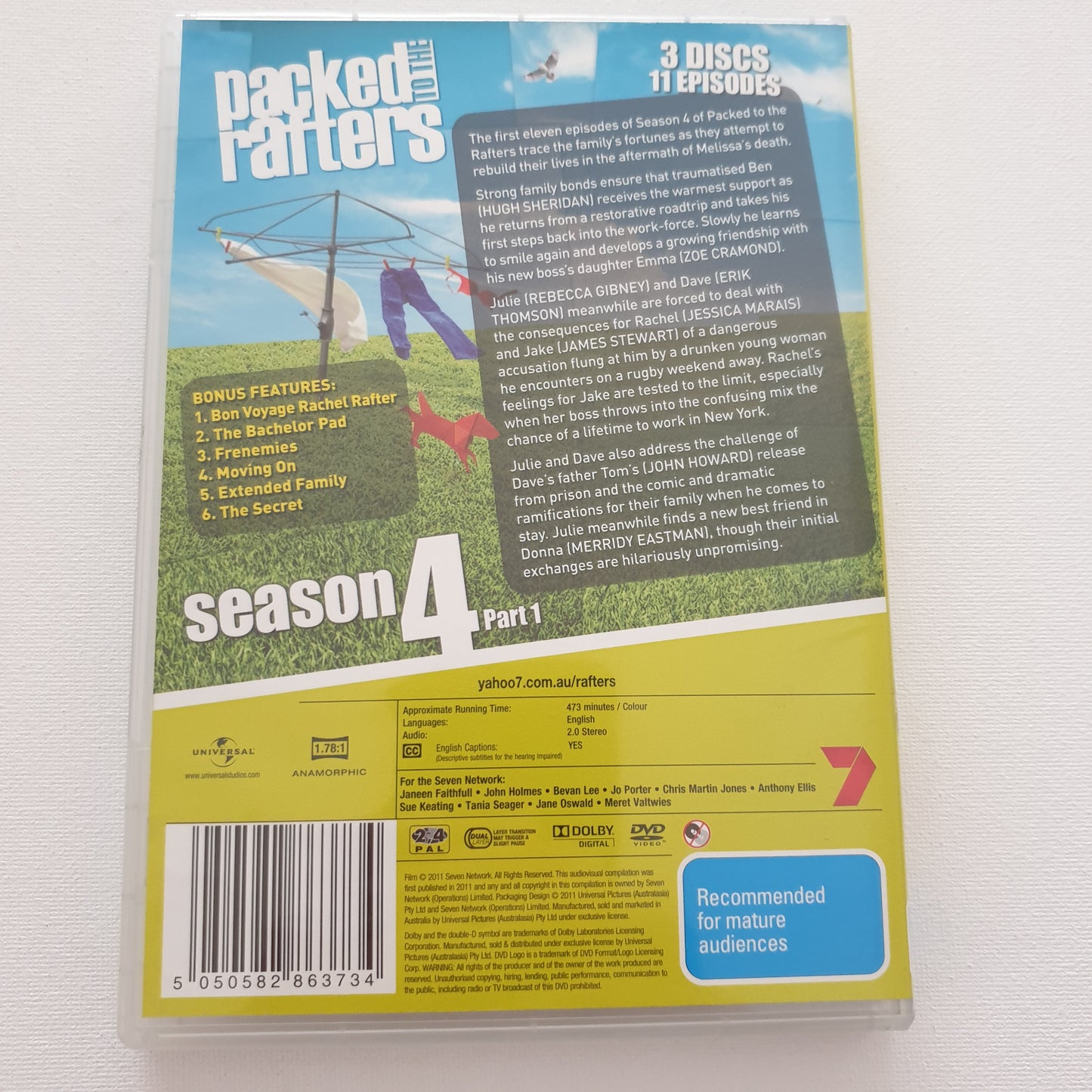 Packed out the Rafters: Season 4 - Part 1 (DVD)