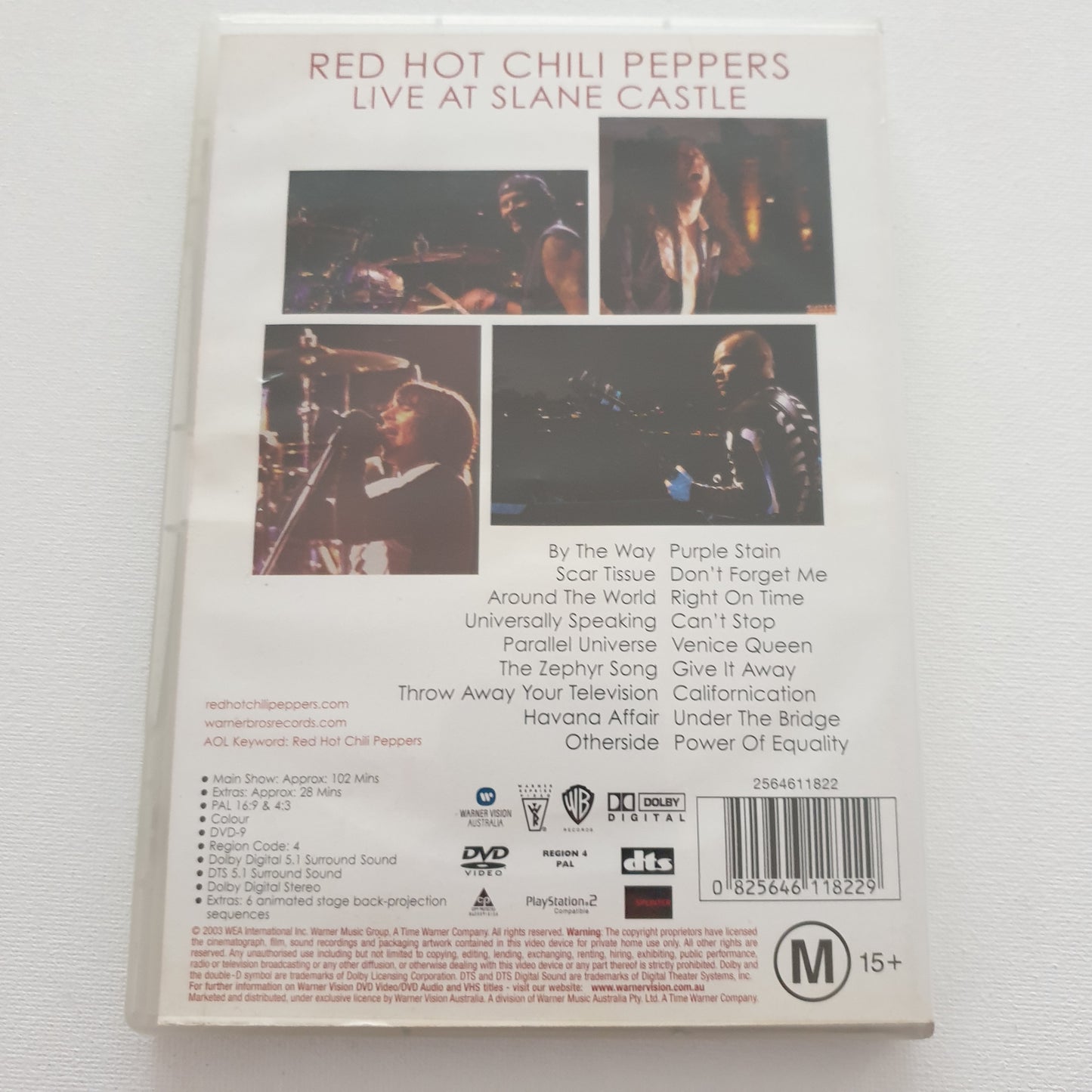 Red Hot Chili Peppers Live at Slane Castle (DVD)