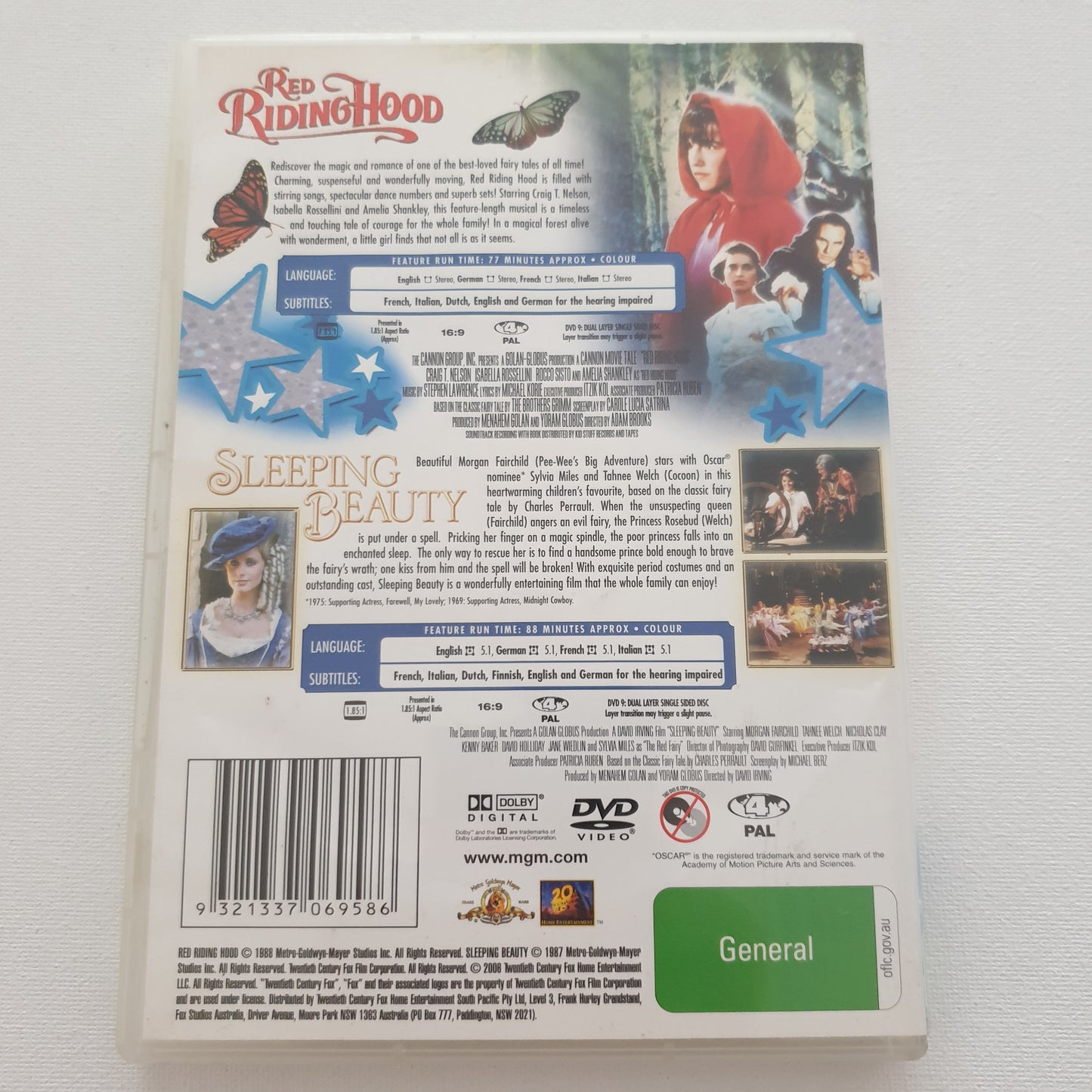 Red Riding Hood and Sleeping Beauty (DVD)