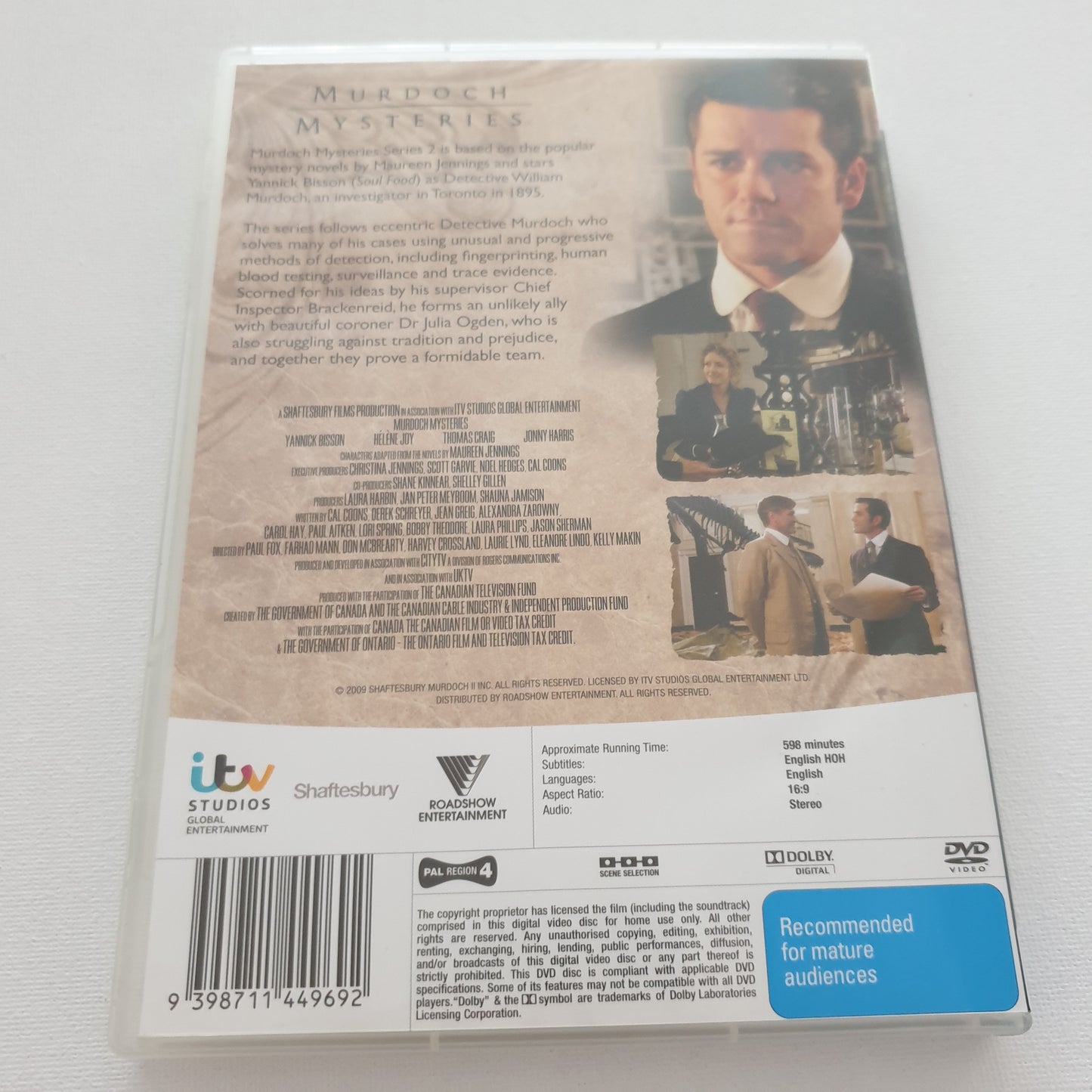 Murdoch Mysteries: Season 2 (DVD)