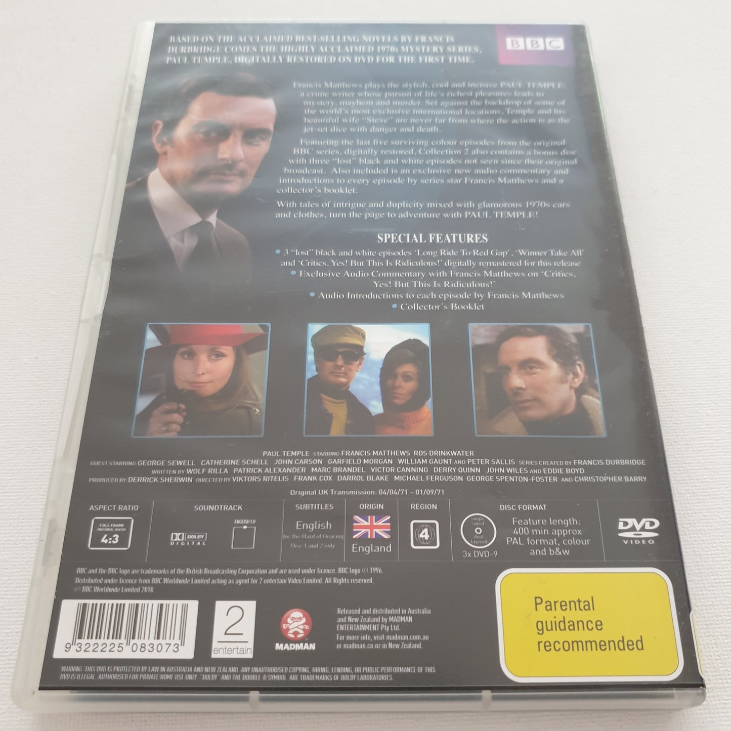 Paul Temple: Collection 2 (DVD)