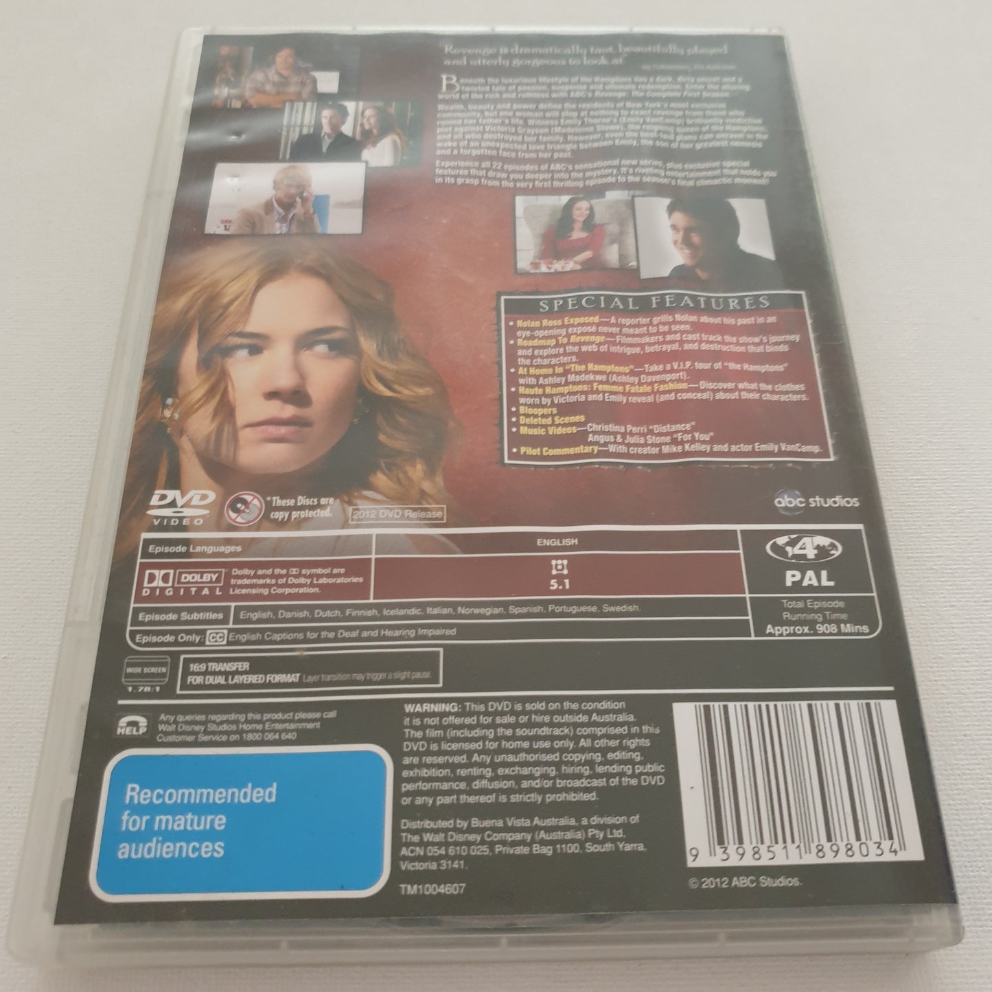 Revenge: Season 1 (DVD)