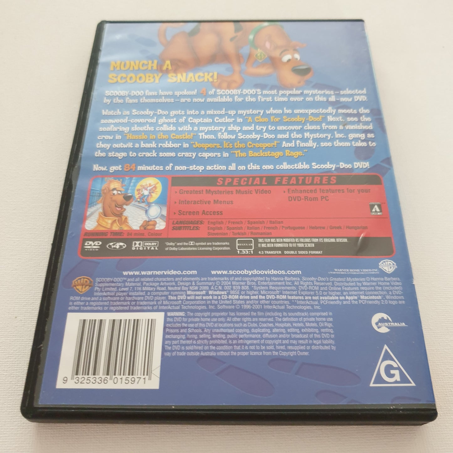 Scooby-Doo's Greatest Mysteries (DVD)