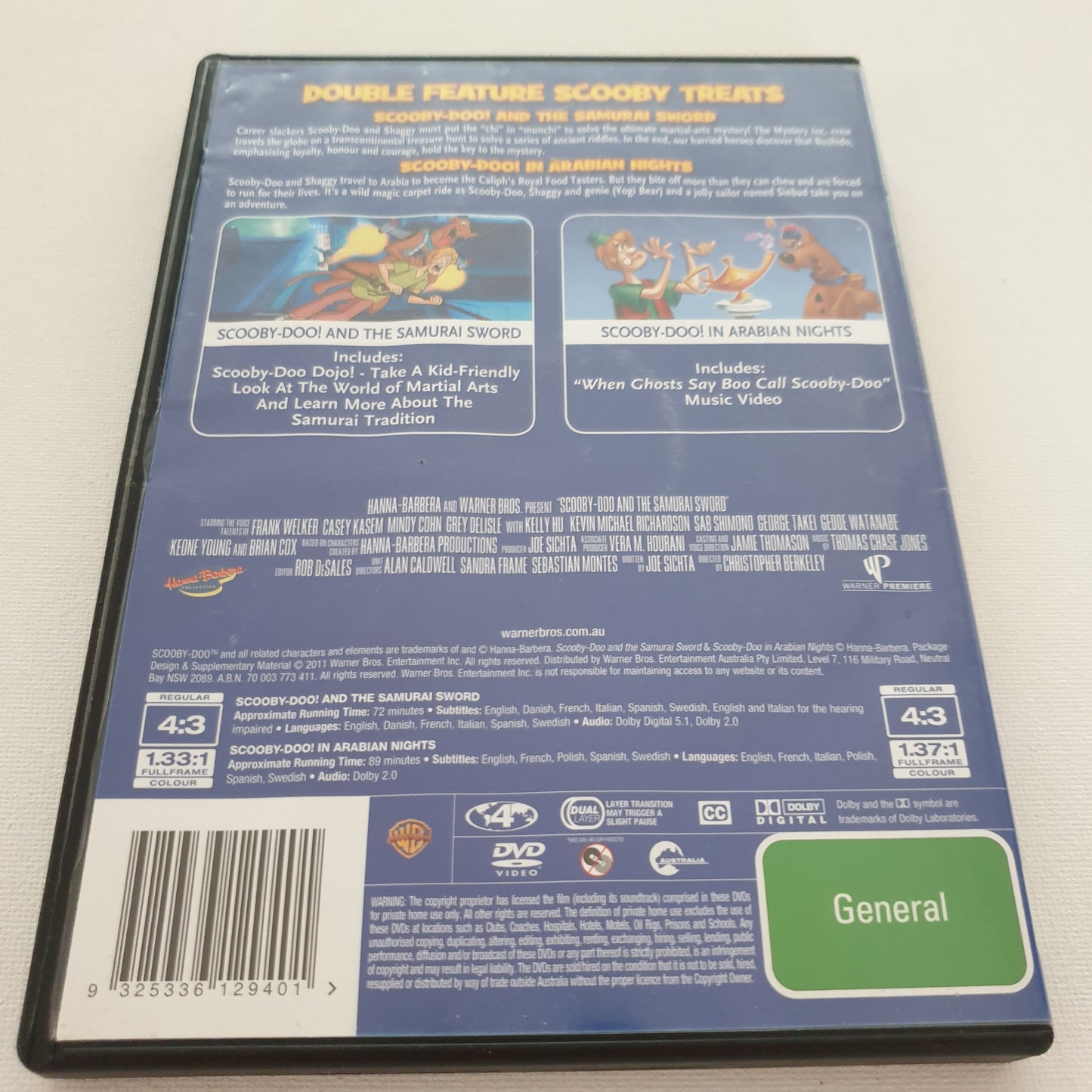 Scooby-Doo and the Samurai Sword and Arabian Nights (DVD)