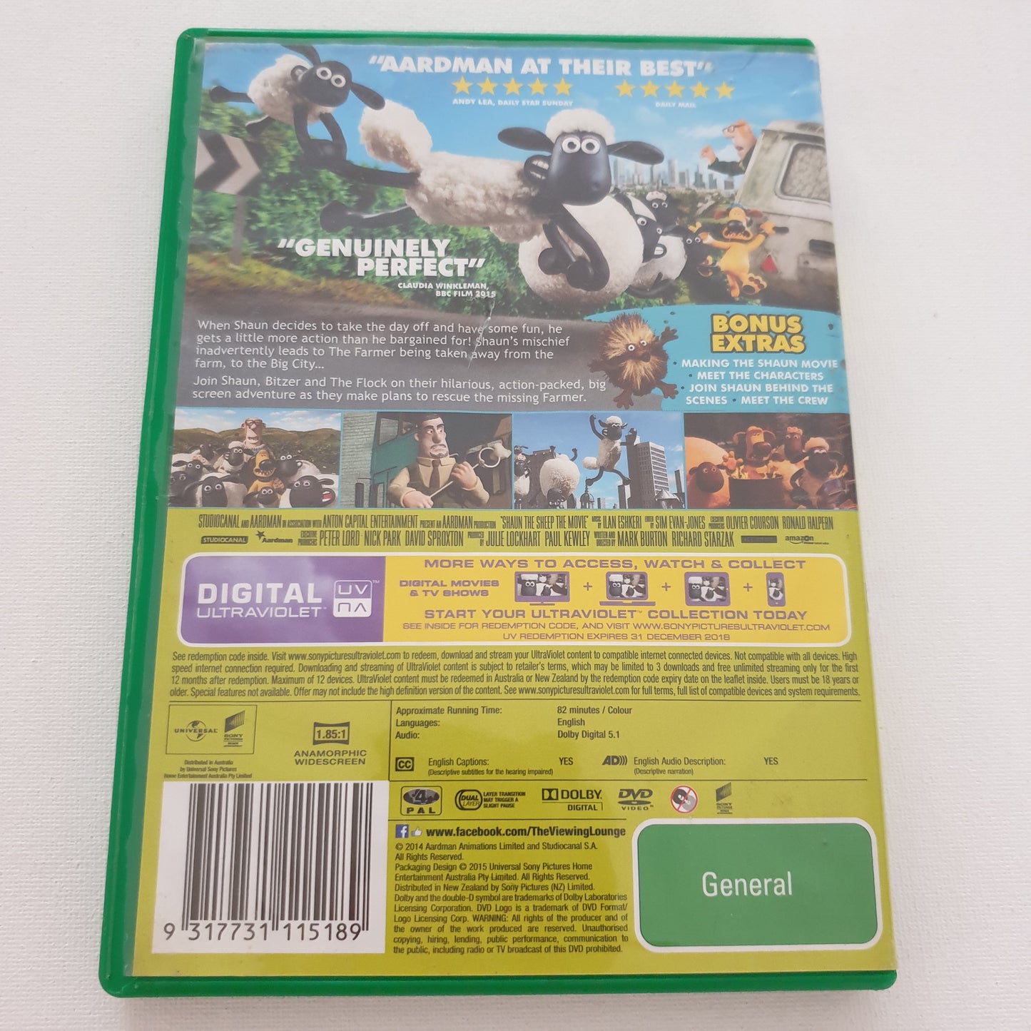 Shaun the Sheep Movie (DVD)