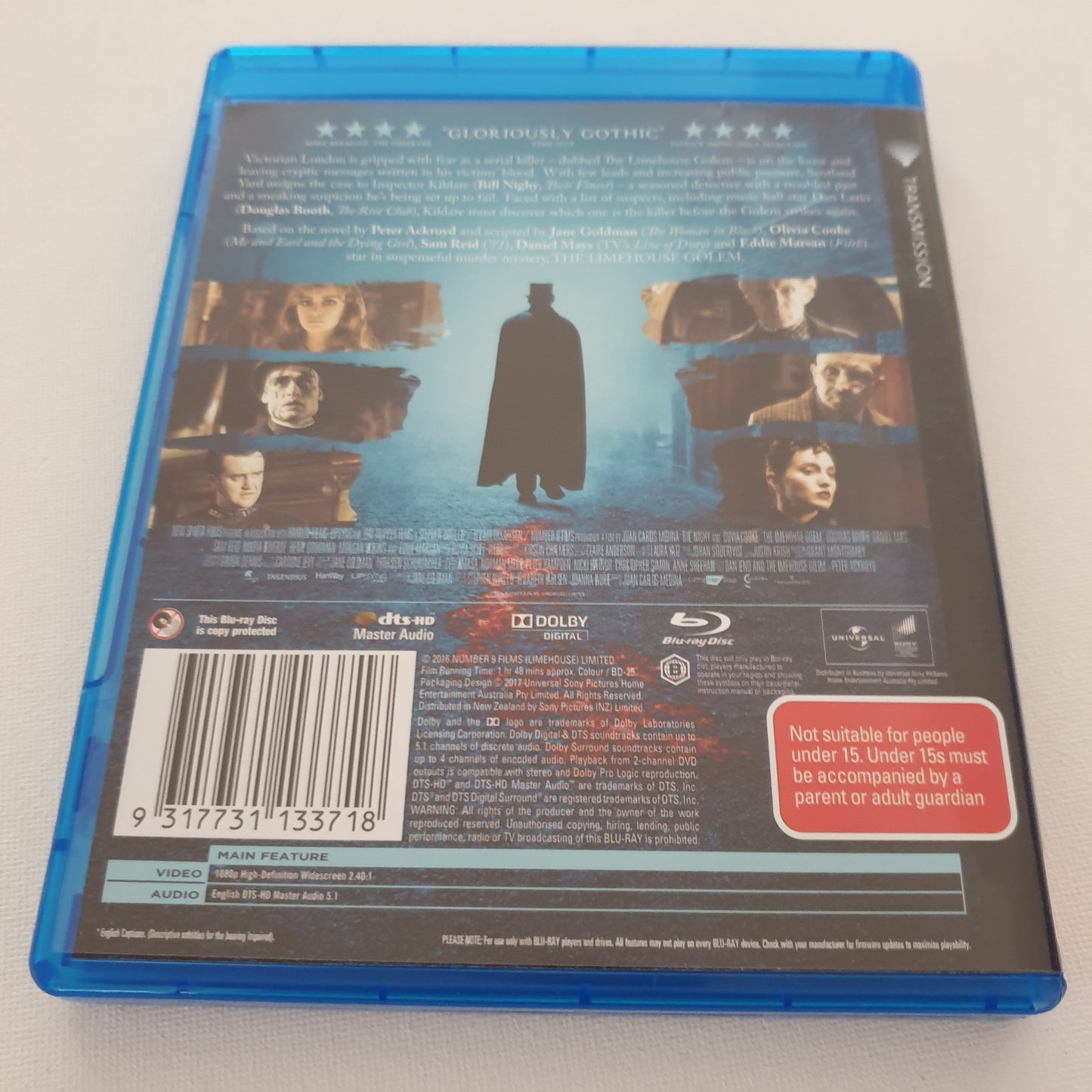 The Limehouse Golem (Blu-ray DVD)