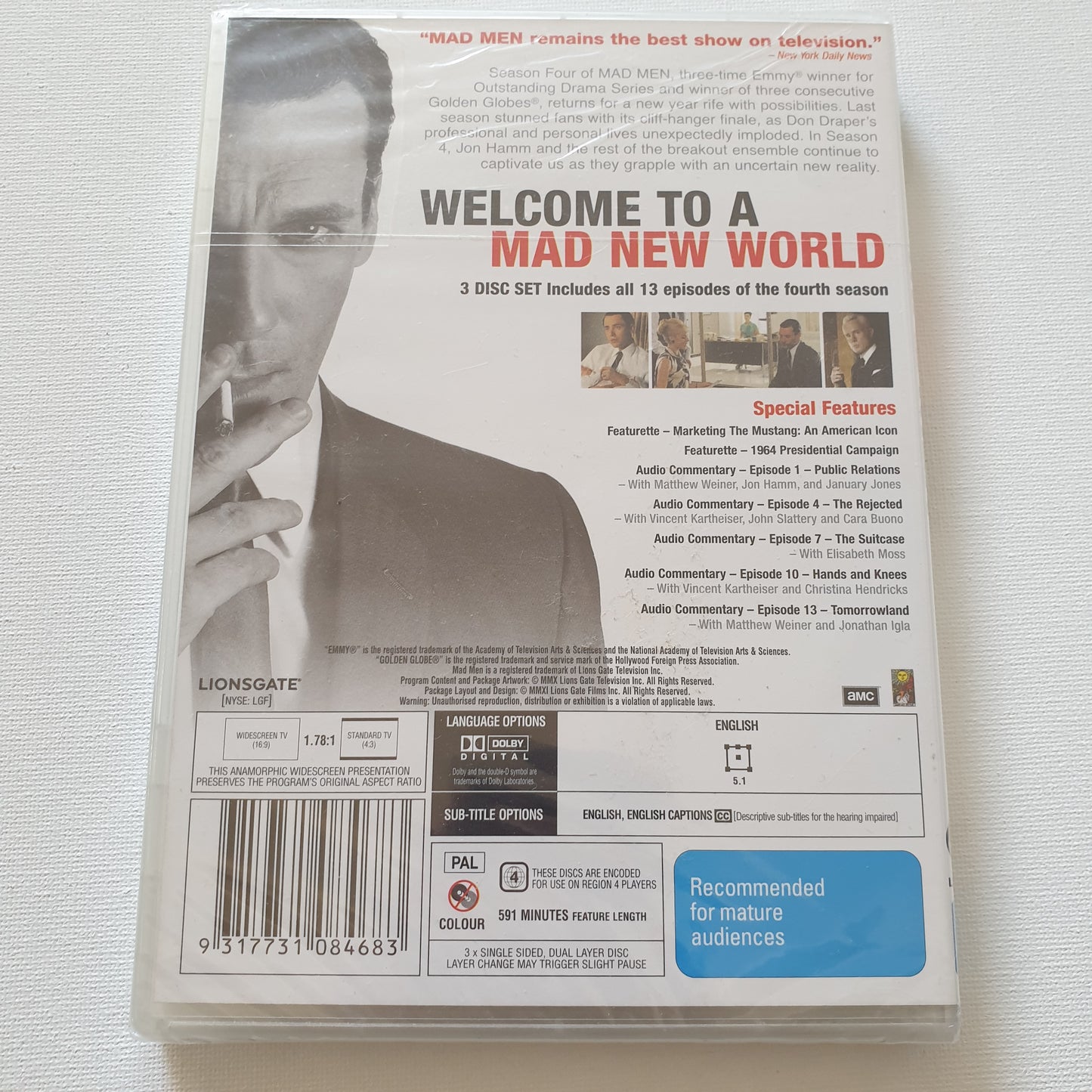 Madmen: Season 4 (DVD)