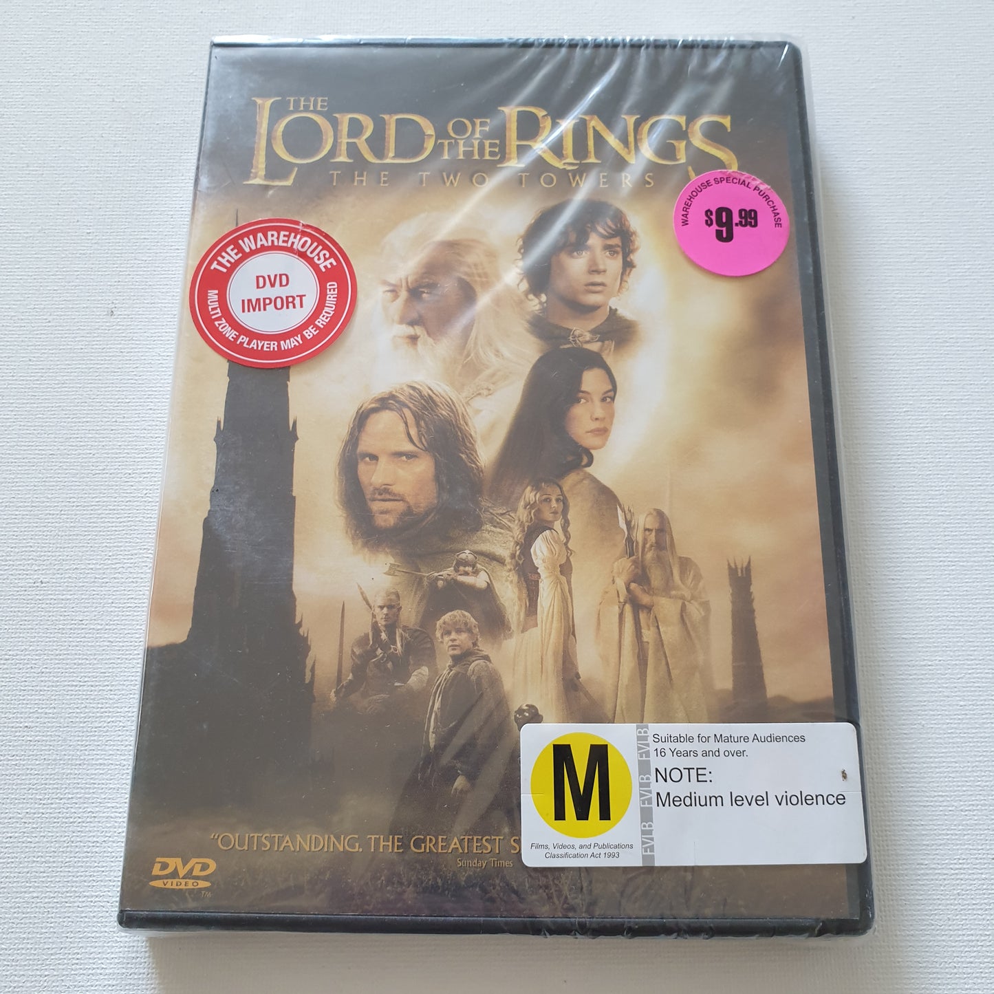 The Lord of the Rings: The Two Towers (DVD)