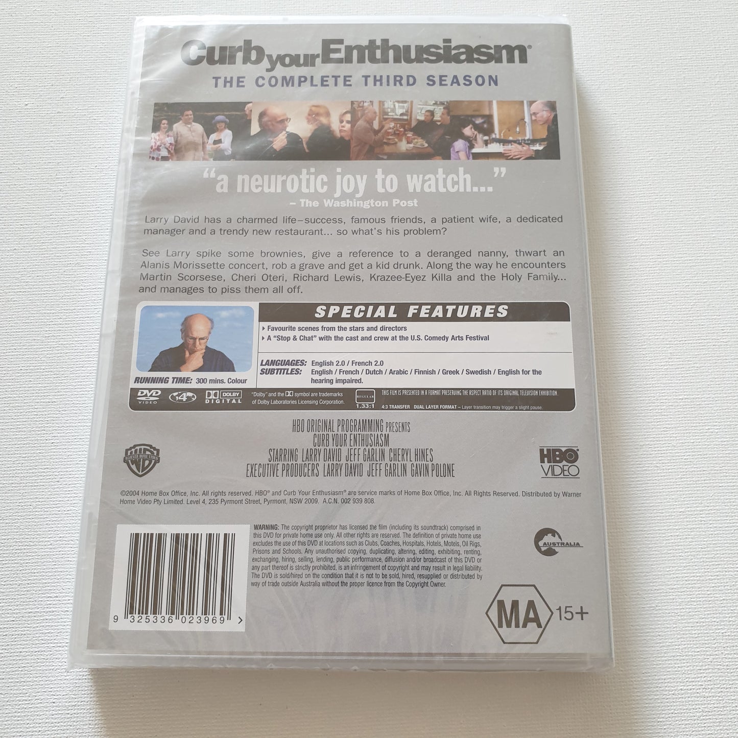 Curb the Enthusiasm: Season 3 (DVD)