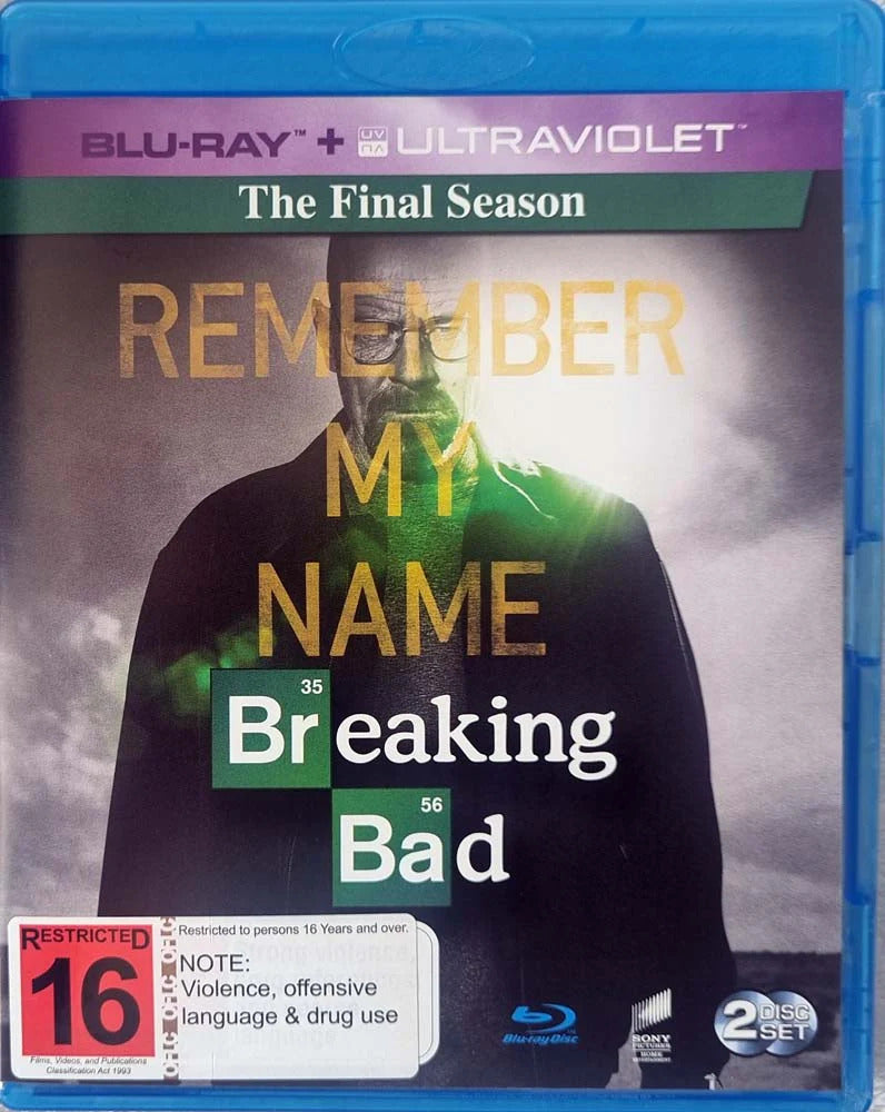 Remember my Name: Breaking Bad The Final Season (2 Disc-Set, Blu-ray DVD)