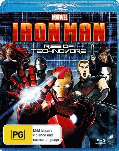 Iron Man: Rise of Technovore (Blu-ray DVD)