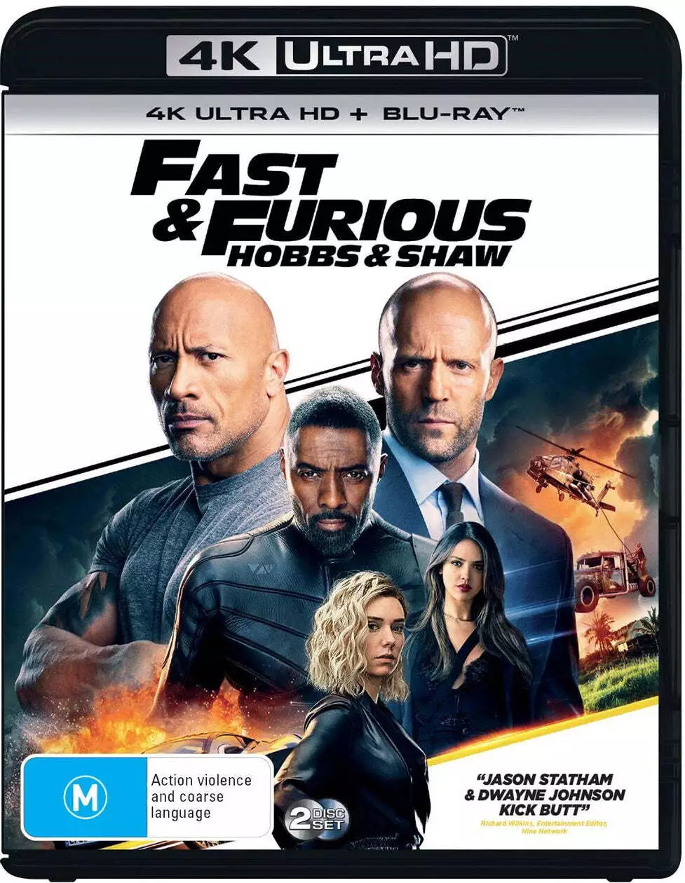 Fast and the Furious: Hobbs and Shaw (4K Ultra HD + Blu-ray)