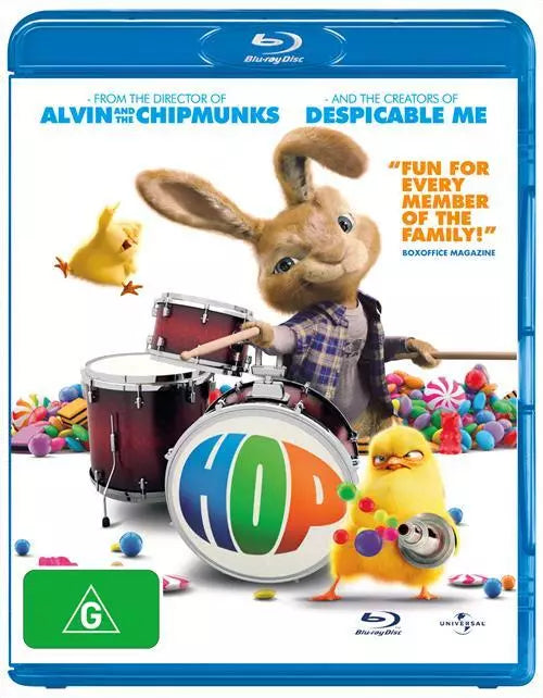 Hop (3-Disc Set, Blu-ray DVD)