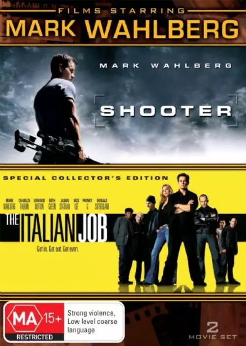 Shooter and The Italian Job (DVD)