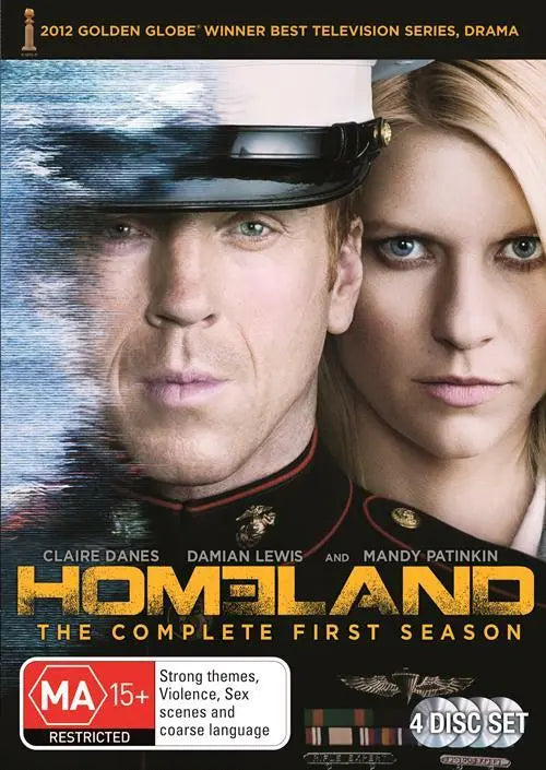 Homeland: Season 1 (DVD) + Sleeve