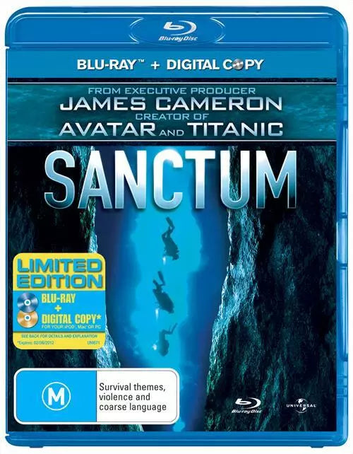 Sanctum (2 Disc-Set, Blu-ray DVD)