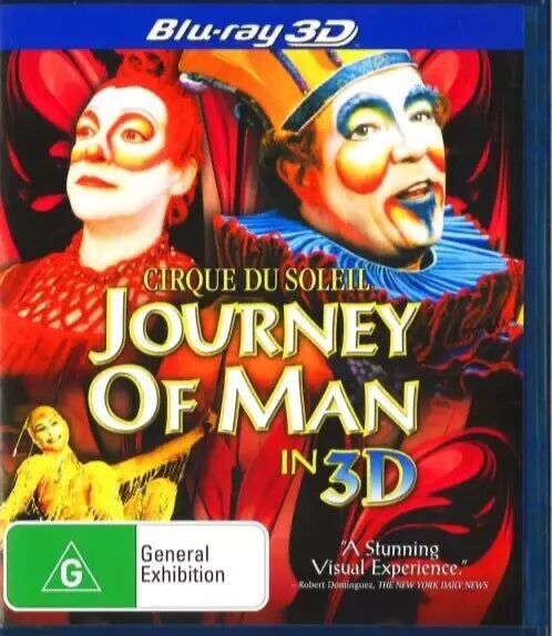 Cirque du Soleil: Journey of Man 3D (Blu-ray DVD)