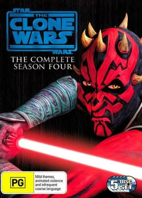 The Clone Wars: Season 4 (5 Disc-set, DVD)