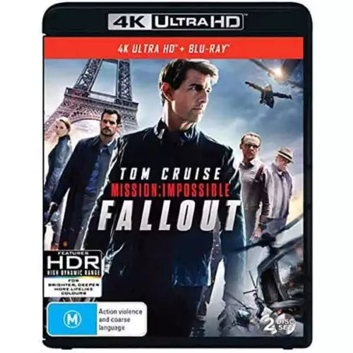 Mission Impossible: Fallout (4k DVD)