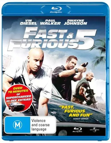 Fast & Furious 5 (Blu-ray DVD)