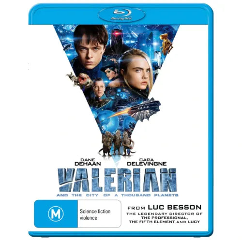 Valerian and the City of a Thousand Planets (Blu-ray DVD)