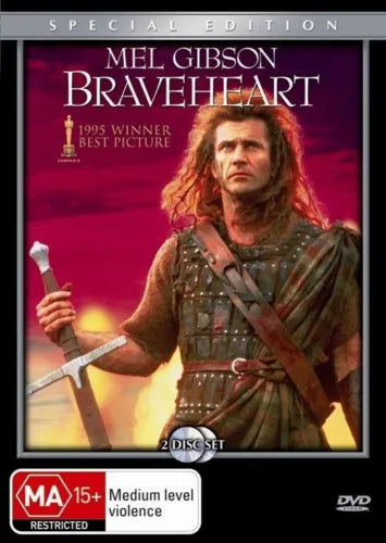 Braveheart (DVD) + Slipcover