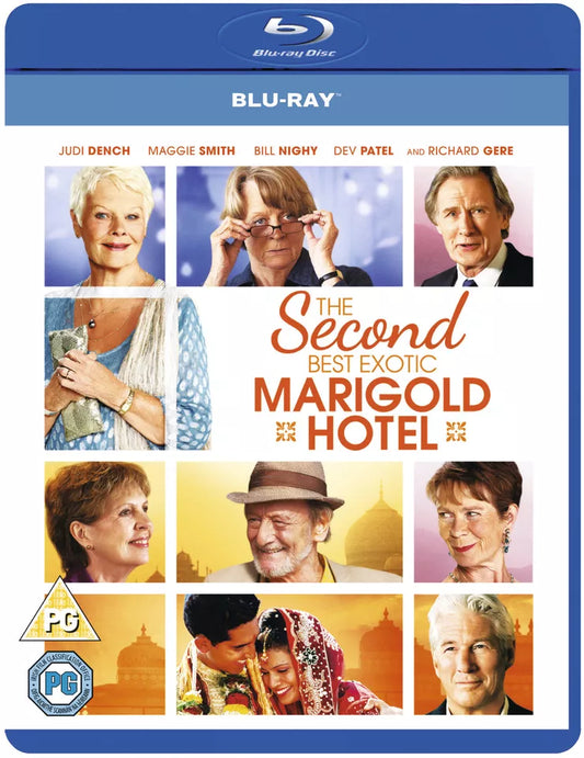 The Second Best Exotic Marigold Hotel (Blu-ray DVD)