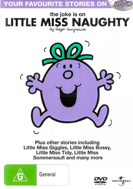 Little Miss Naughty by Roger Hargreaves (DVD)