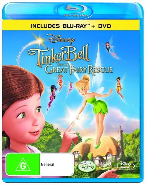 Tinker Bell and the Great Fairy Rescue (Blu-ray DVD)