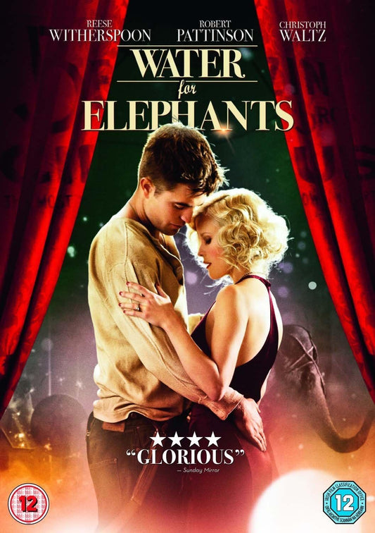 Water for Elephants (2 Disc-Set, Blu-ray DVD) + Sleeve